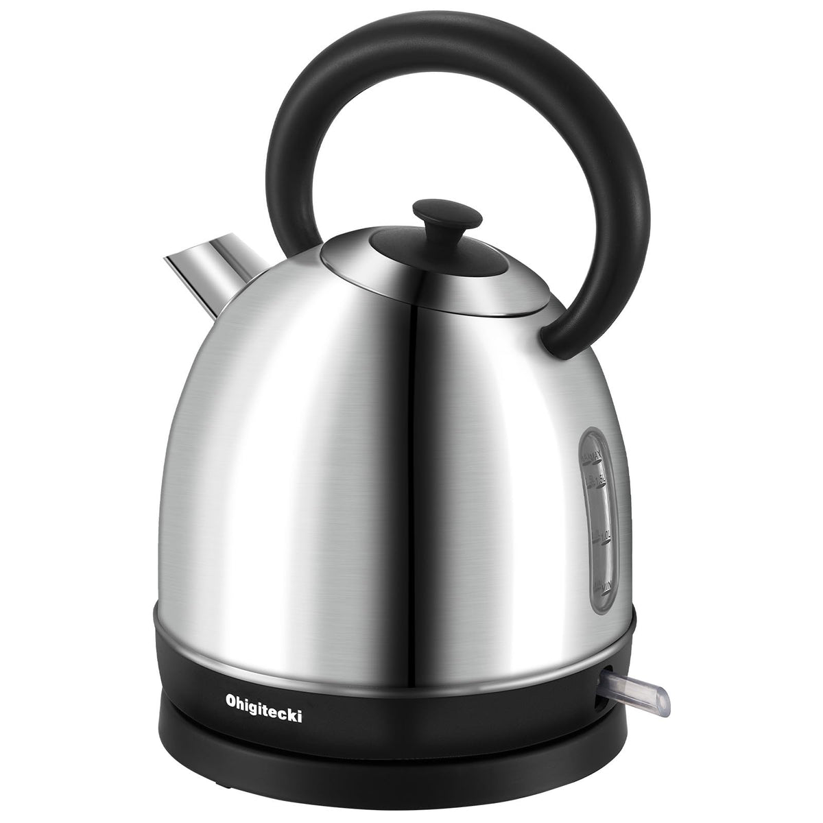 Ohigitecki 1.7L kettle with thermometer for quick, precise brew at home.