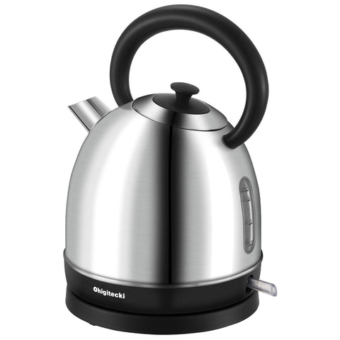 Ohigitecki 1.7L kettle with thermometer for quick, precise brew at home.