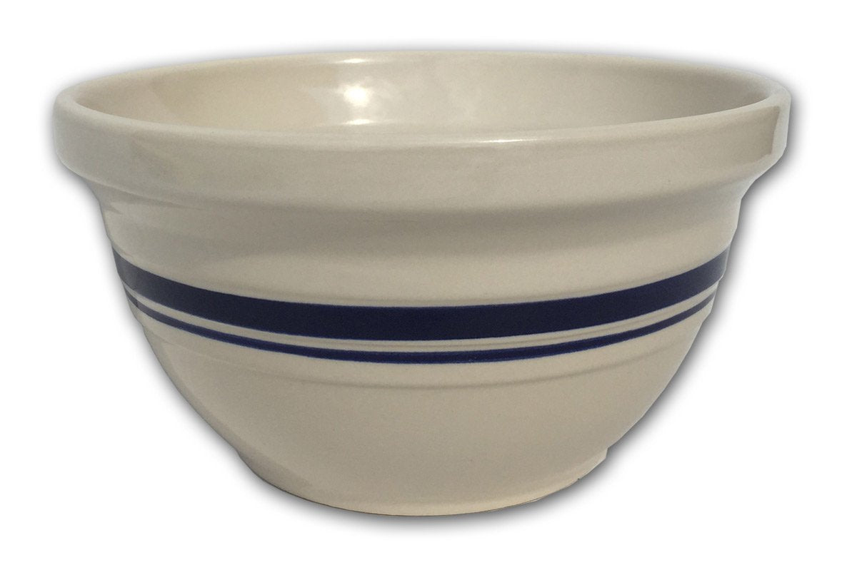Ohio Stoneware Dominion Mixing Bowl 10-inch, durable ceramic ideal for mixing and serving.