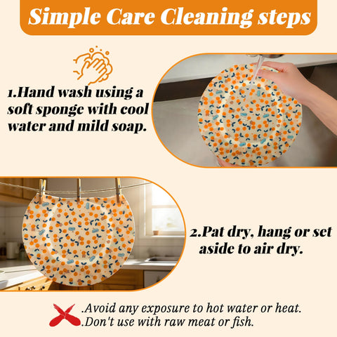 OHIYO easy cleanup with cool water after use and air-drying.