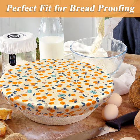 OHIYO elastic bowl covers secure bowls and baskets for leftovers and marinating.