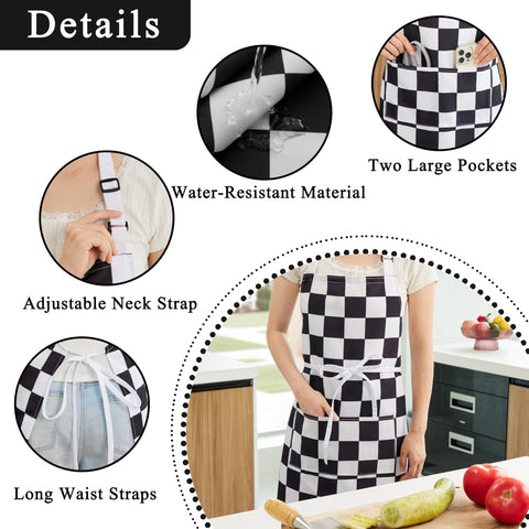 Ohocut apron adjustable neck strap for a customizable fit