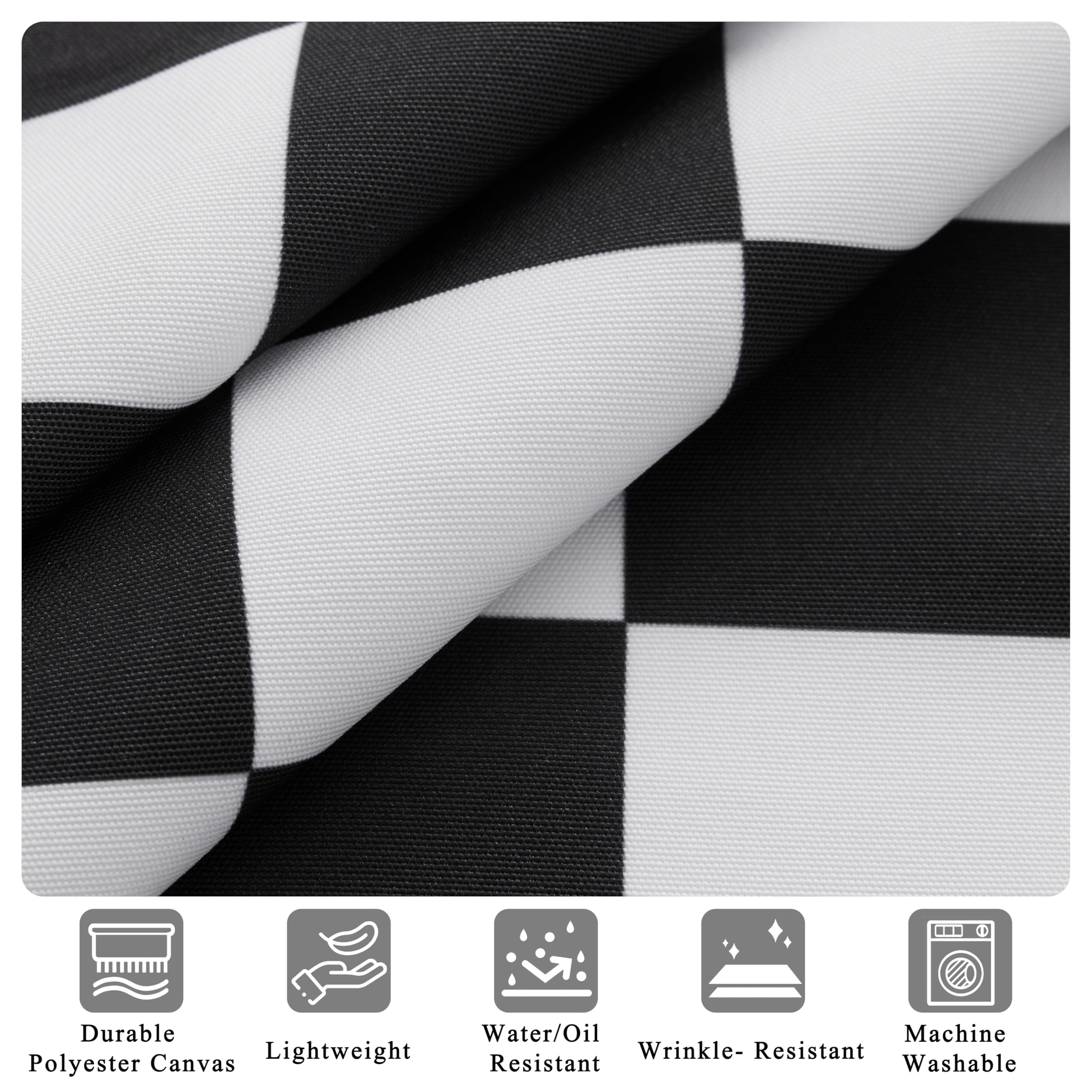 Ohocut waterproof polyester canvas fabric texture for easy cleanup