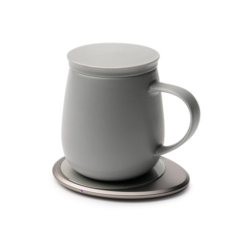 OHOM Ui3 mug demonstrates temperature control near 130°F for satisfying sips