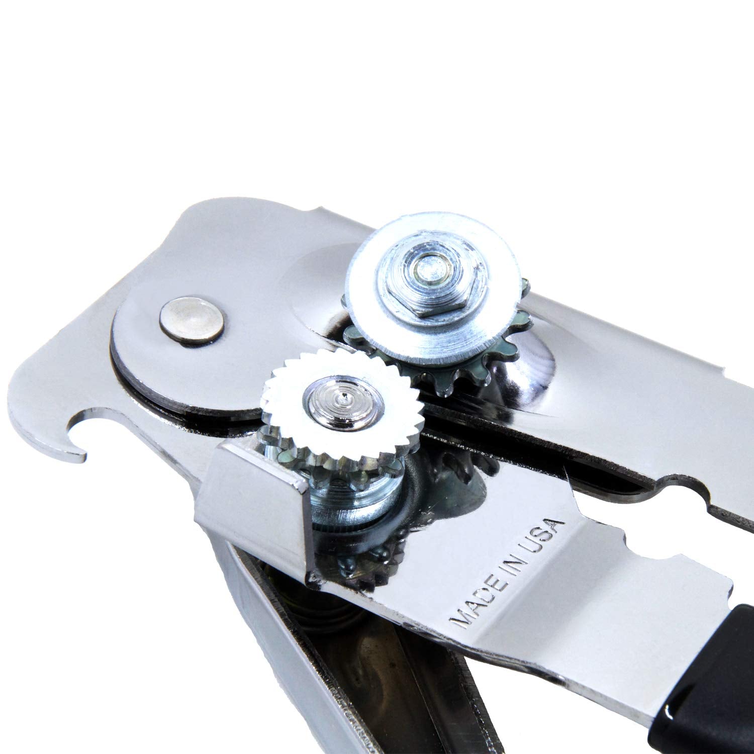 OHSAY USA can opener blade showing durability and sharp cuts