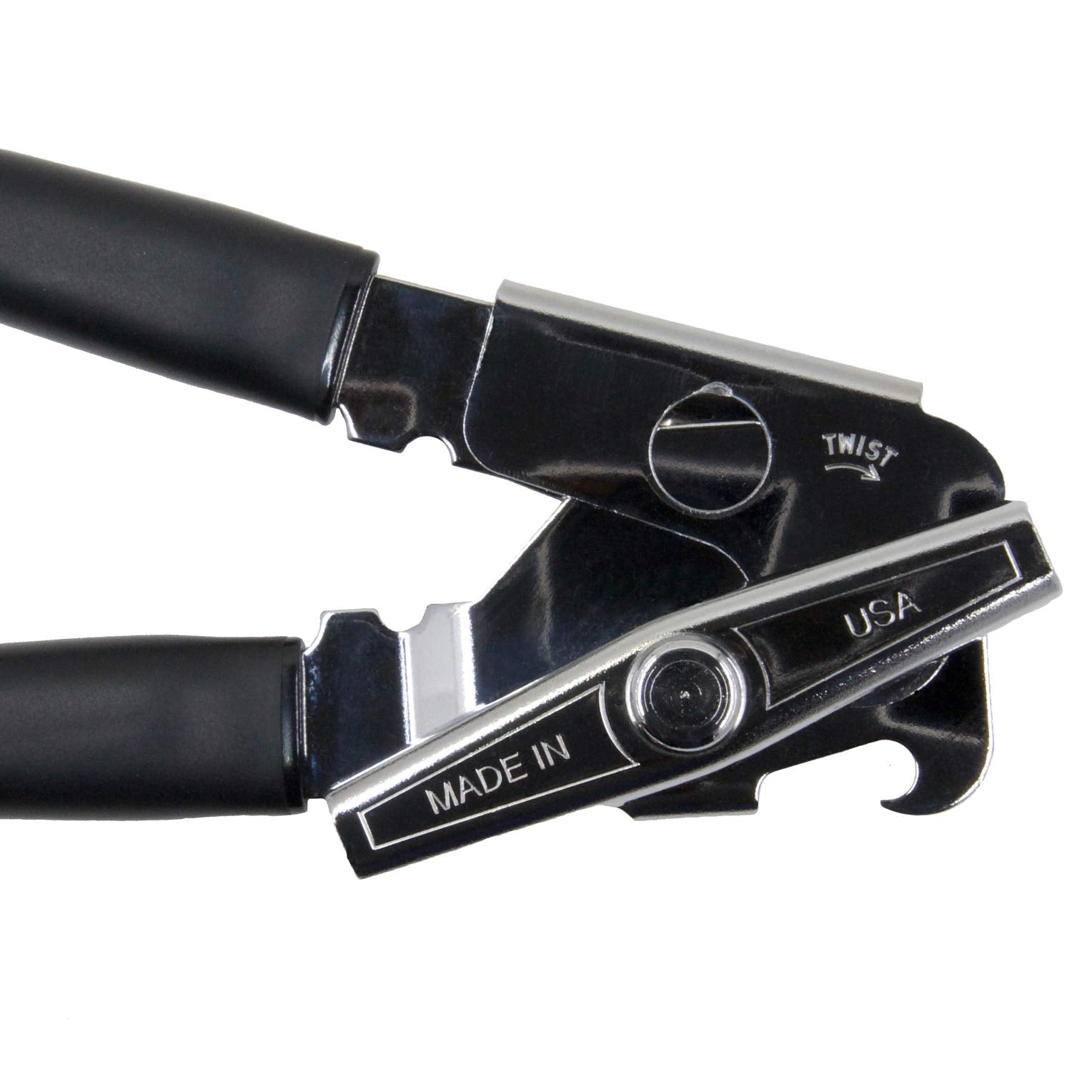 OHSAY USA can opener grip with non-slip rubber for secure handling
