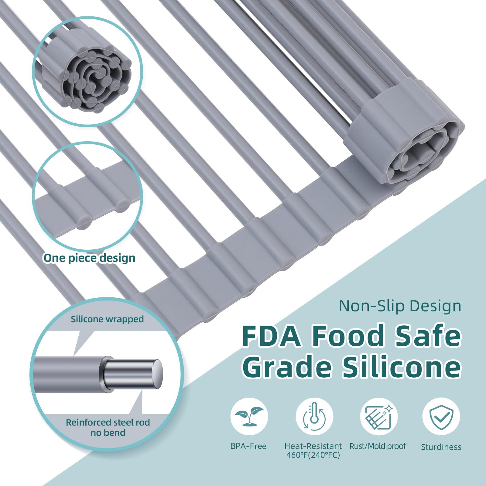 Ohuhu durable 100 lb capacity test demonstrates sturdy support.
