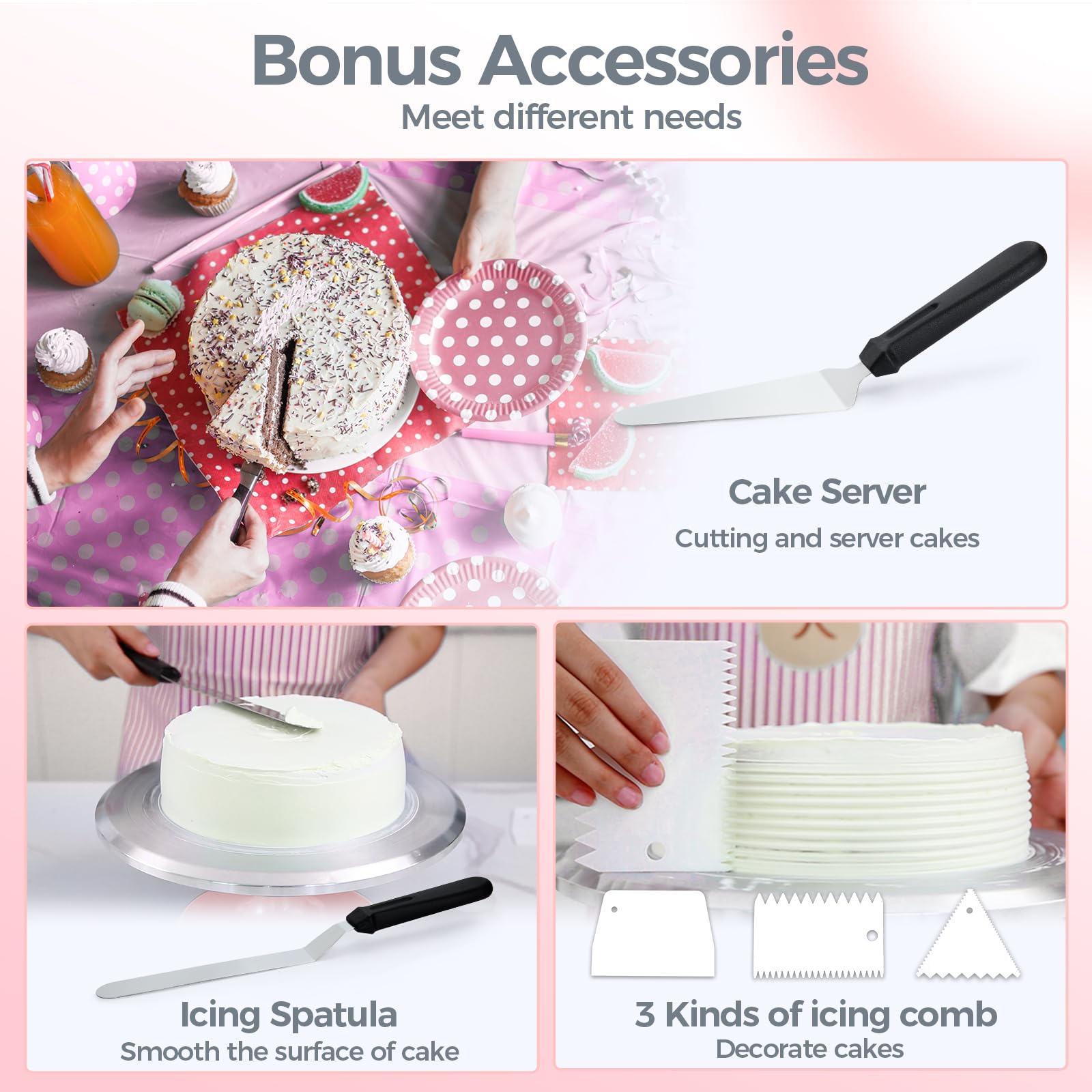 Ohuhu easy-clean design cleans quickly with soap and water