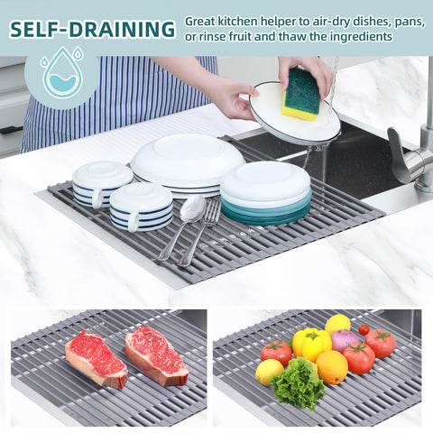 Ohuhu silicone-wrapped coating close-up shows anti-slip surface.