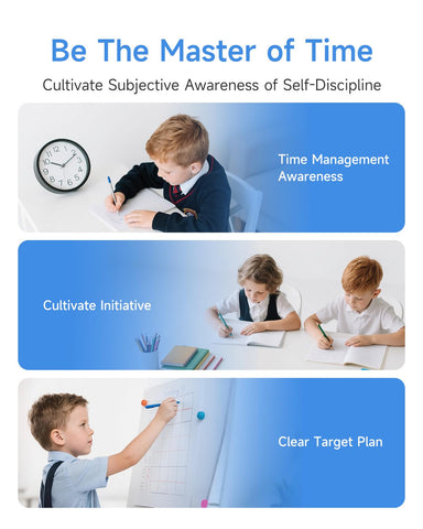 OIJ timer works in classroom and home settings for better time management.