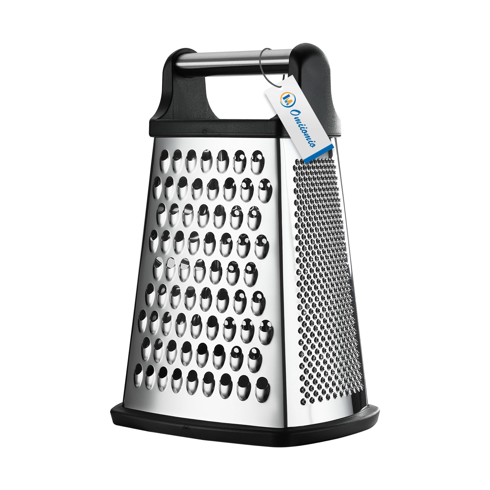 OIM Omiiomio professional cheese grater in XL four-sided design for versatility.
