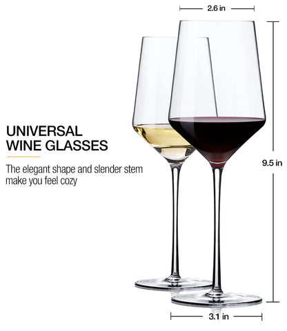 OJA gift-box packaging for wine glass set, ready for gifting.