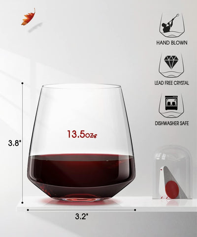OJA wine glasses dining table shot suited for everyday meals and celebrations