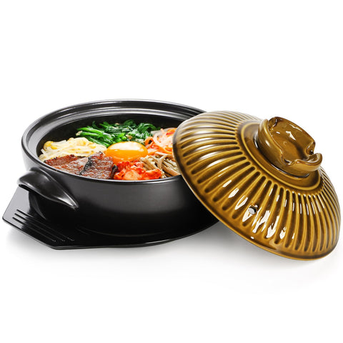 Okllen dolsot-style bowl is ideal for bibimbap, keeping ingredients warm and textures lively.