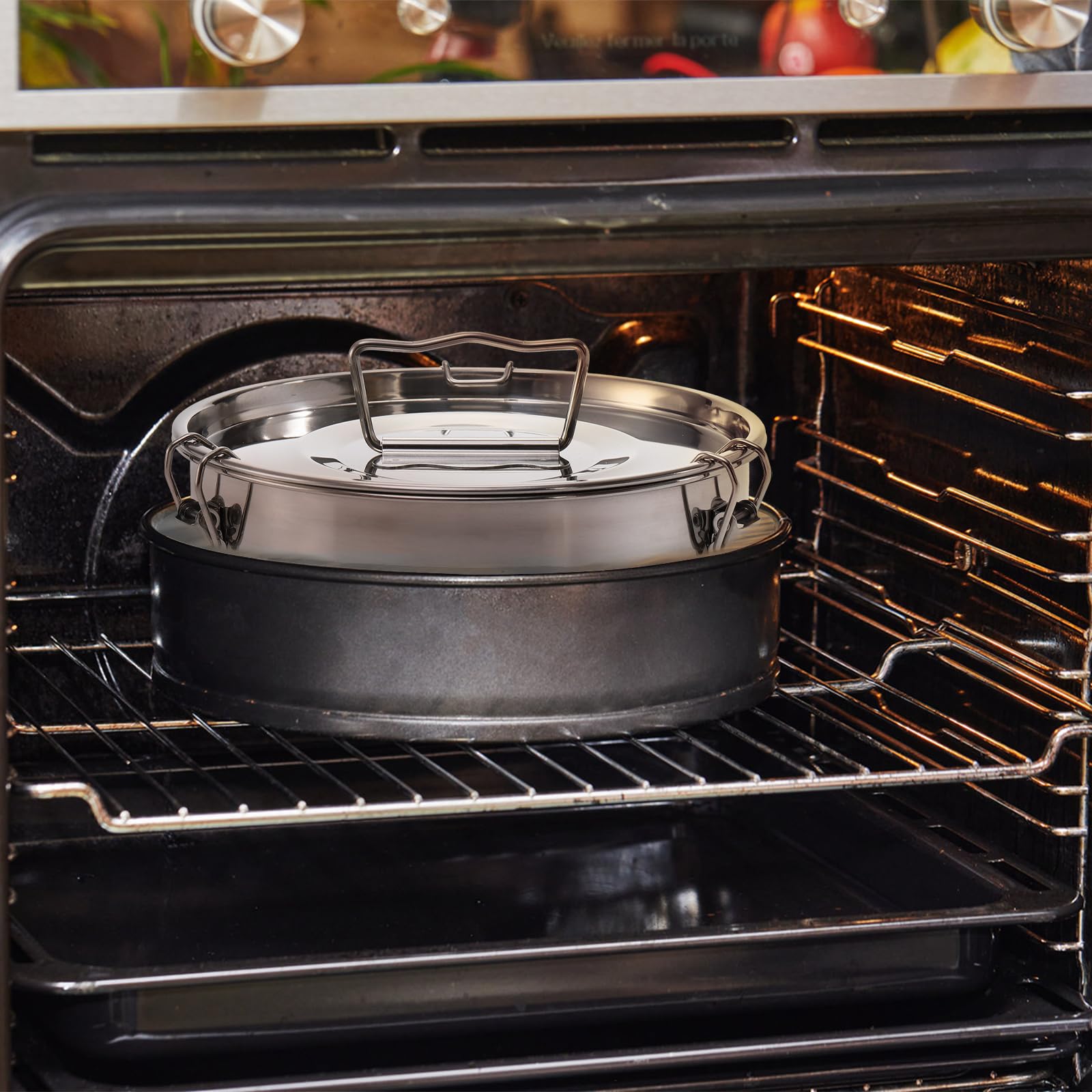 Okllen flan mold versatile for custards and puddings.