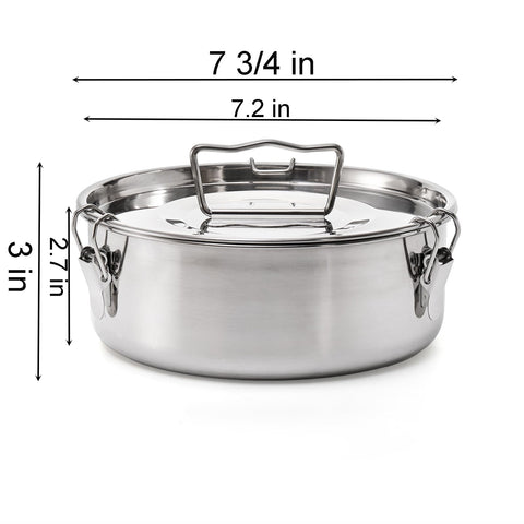 Okllen flan mold lid-handle emphasizes safe transport and moisture sealing.