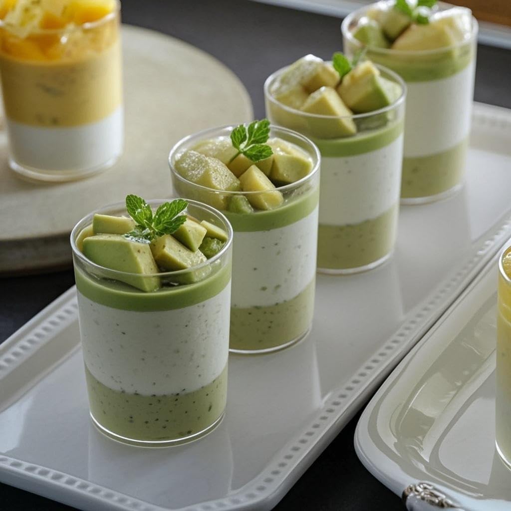 Okllen wedding and party dessert cups elevate upscale events with style