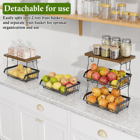 OKZEST fruit storage stand for vegetables and other produce