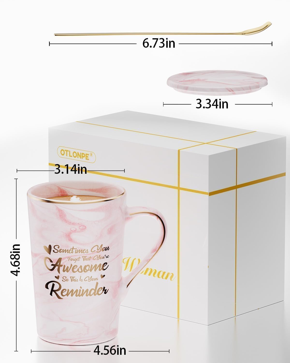 OLANRUN mug in use on a kitchen counter, inviting cozy rituals