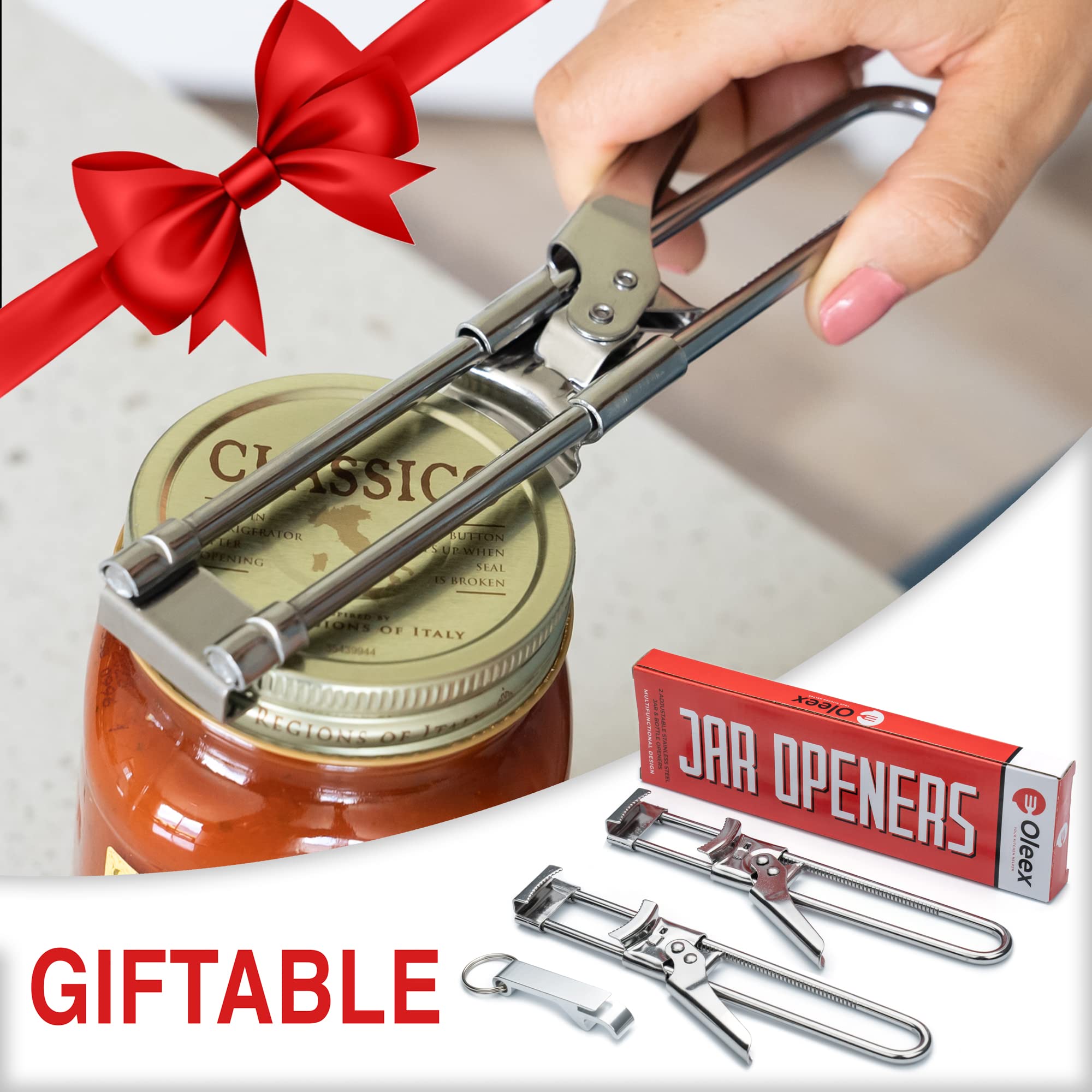 Oleex bottle opener keychain portable tool for on the go openings