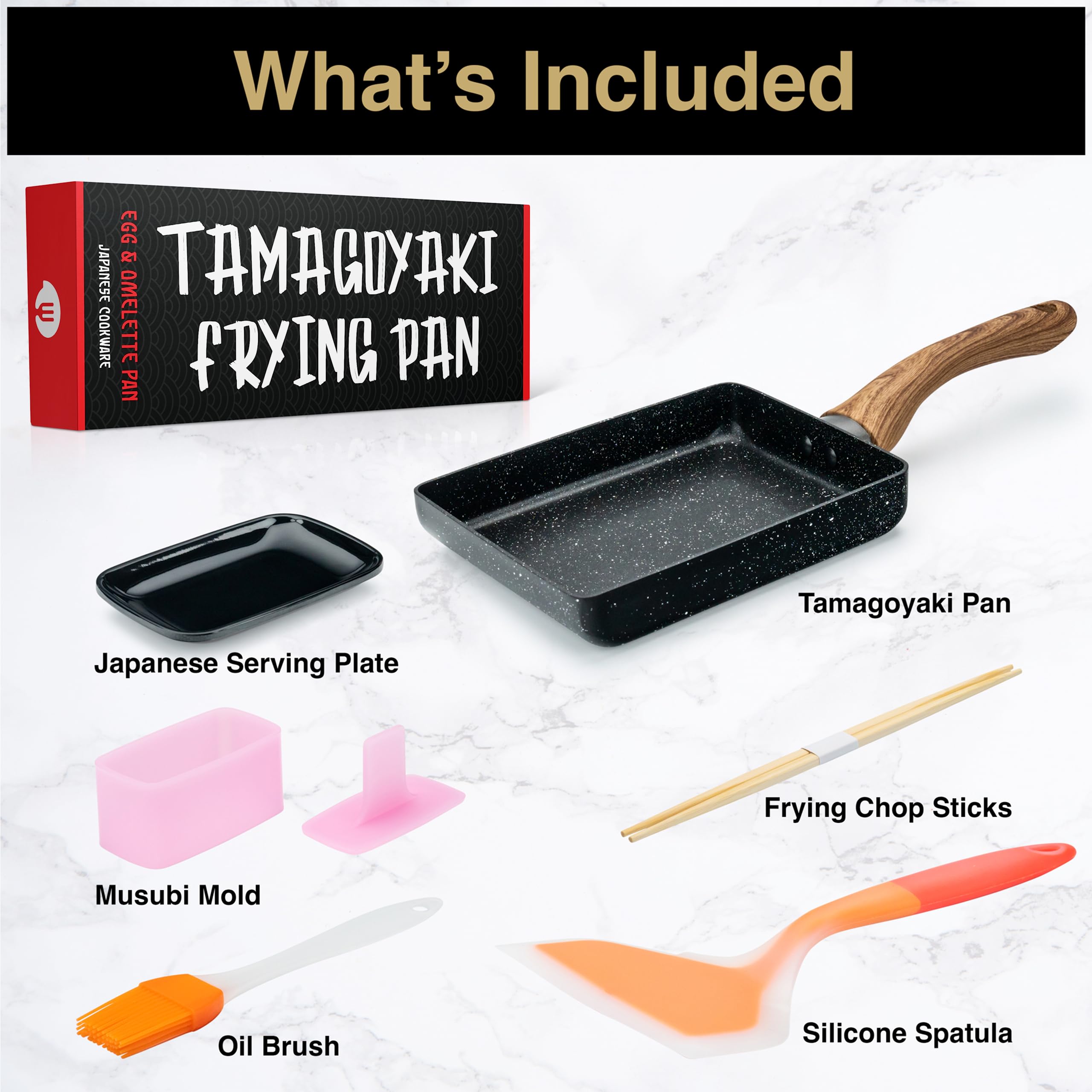 OLEEX Musubi mold included with the set for neat rice-wrapped treats.