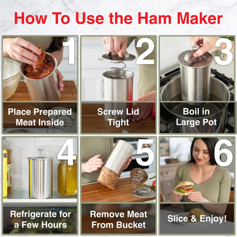OLEEX stainless steel meat press with sturdy spring delivers compact, tighter patties.