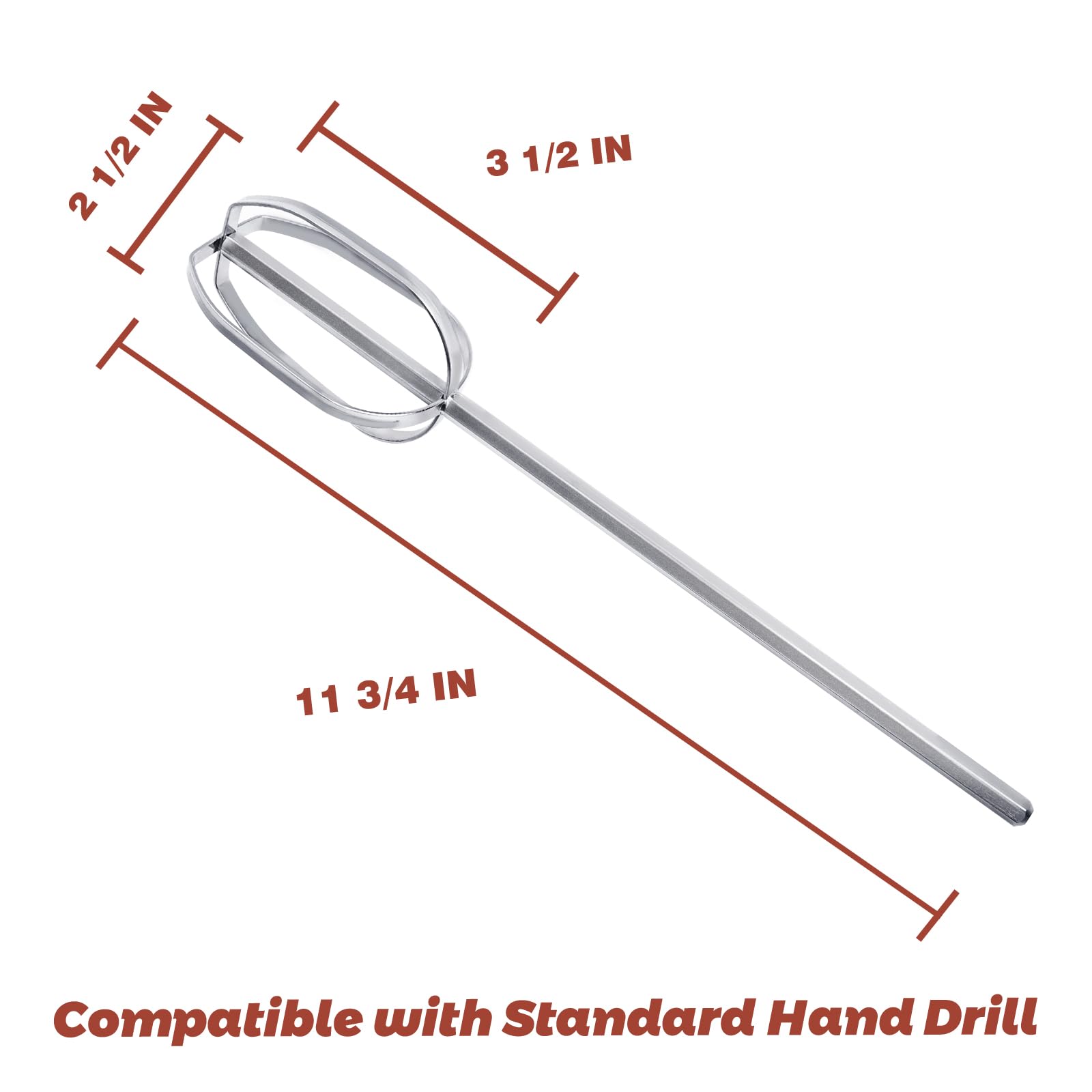 OLIGAI beaters whisk batter quickly for fluffy pancakes and cakes.