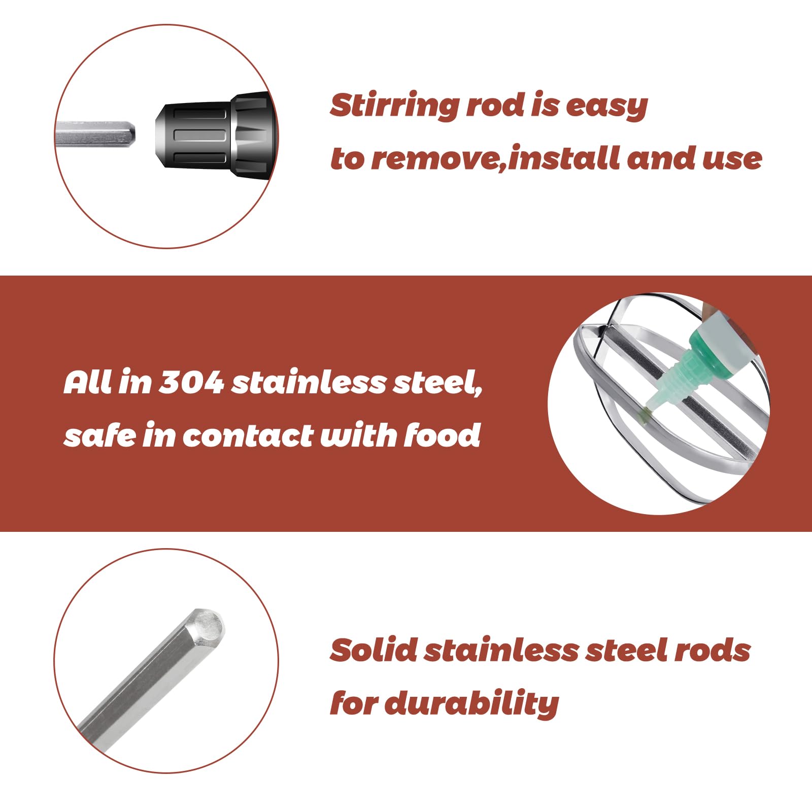 OLIGAI meat chopper attachment for efficient mincing.