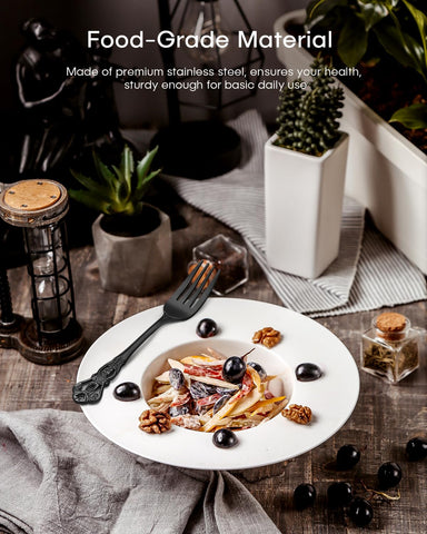 Ollex dishwasher-safe flatware for easy cleanup after meals.