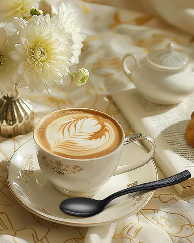 Ollex serving fork adds sturdy grip for shared platters