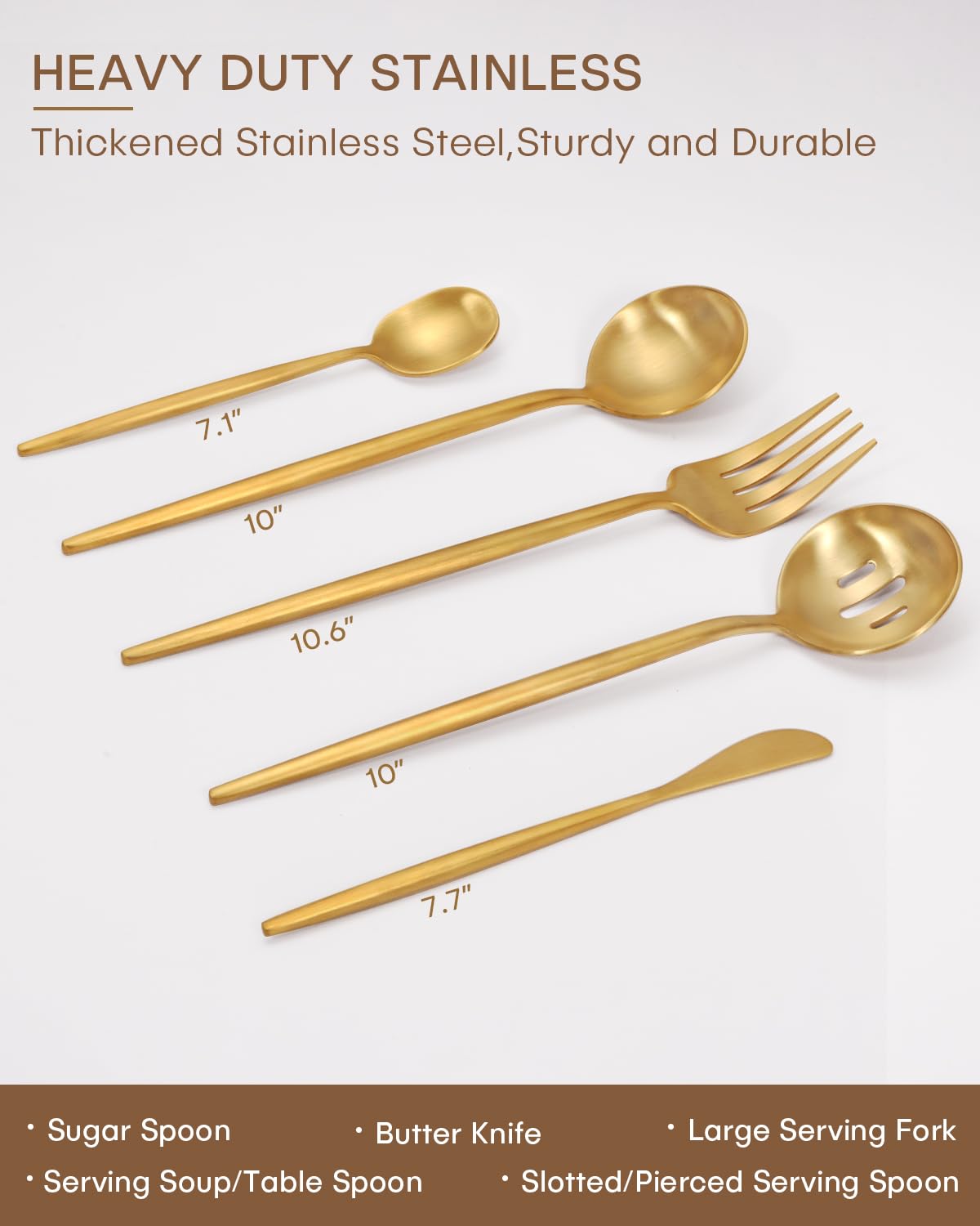 Ollex large soup spoon ready for smooth serving at gatherings