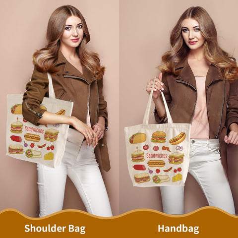 OLSUNOR DIY-paintable tote for sublimation, embroidery, or art projects.