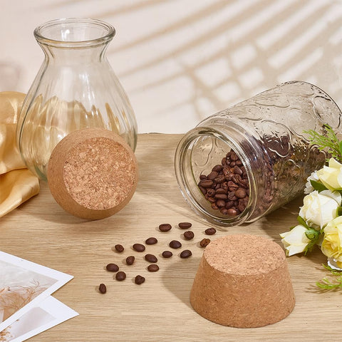 OLYCRAFT tapered cork stopper for wine and jars easy to insert
