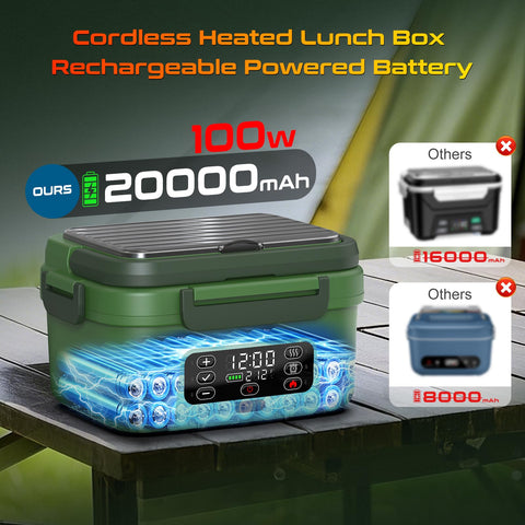 Omboos 1.5L capacity lunch box ready for several servings