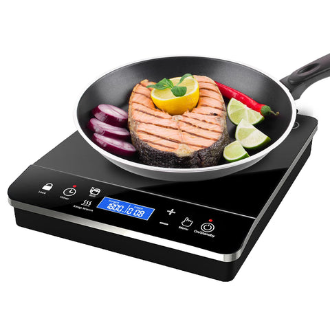 OMEO energy-efficient cooking reduces waste by heating cookware directly.