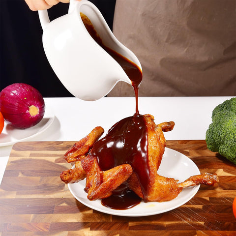 Omesata complete serving set with tray for mess-free service