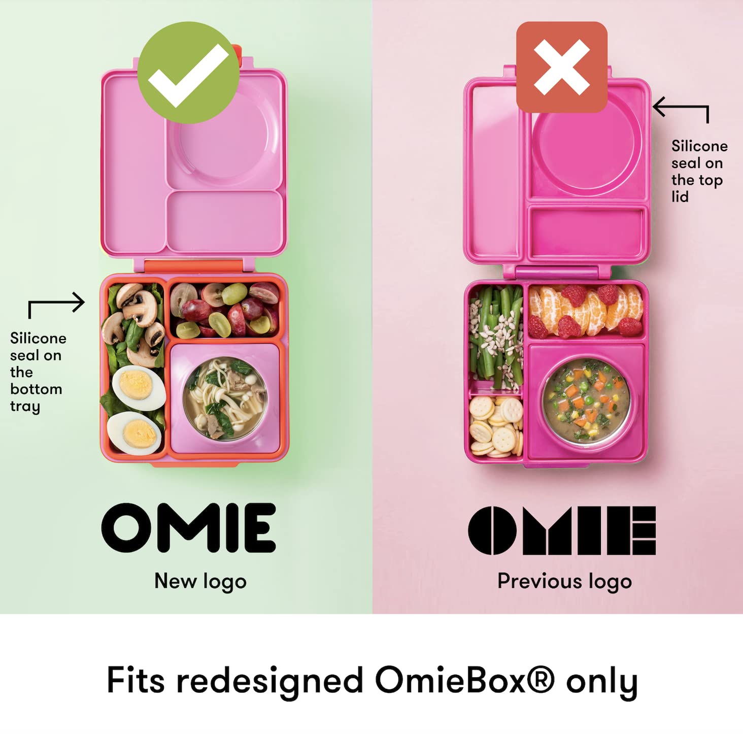100% silicone OmieDip cups are dishwasher-safe and easy to clean.