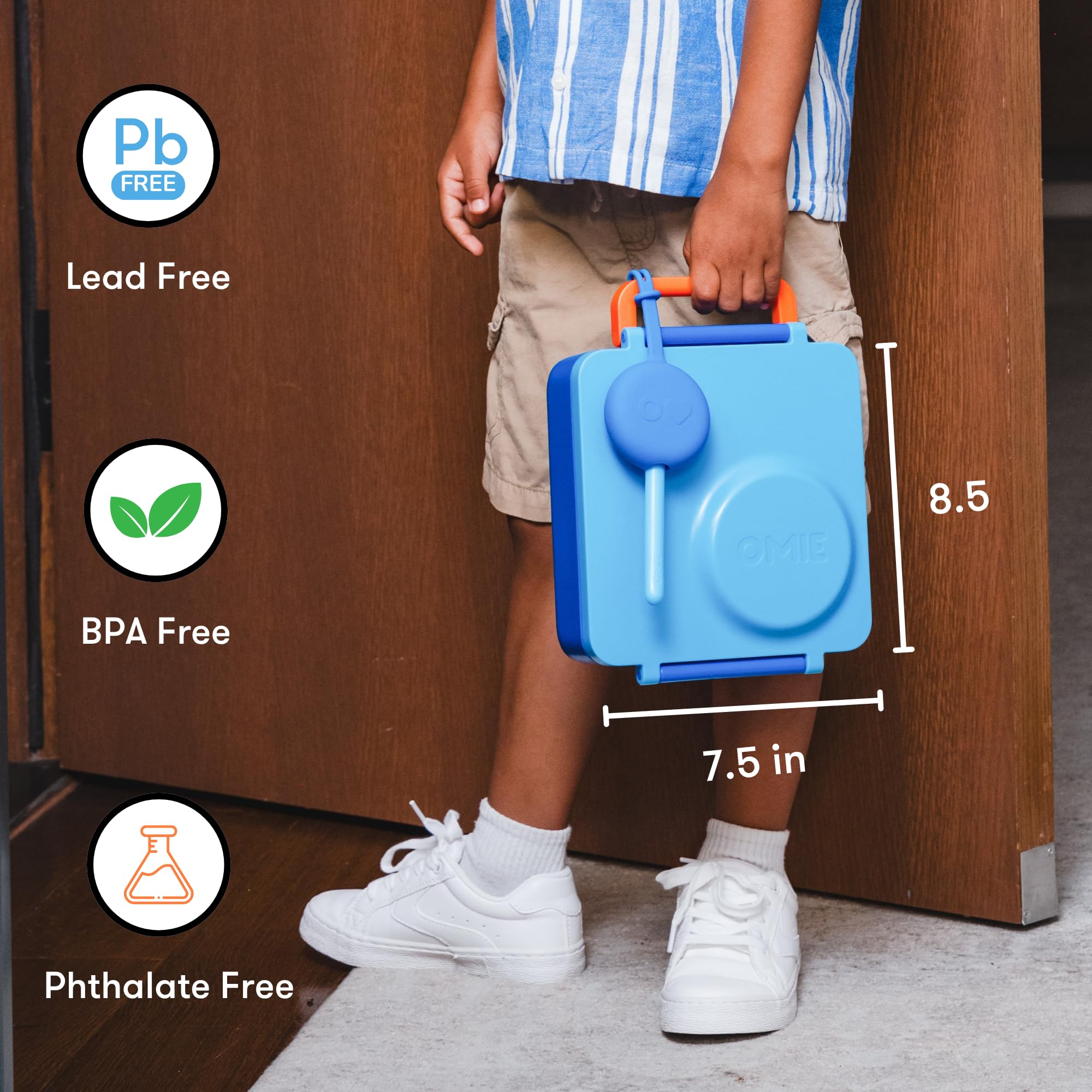 OmieBox easy-clean design allows thorough washing of parts.