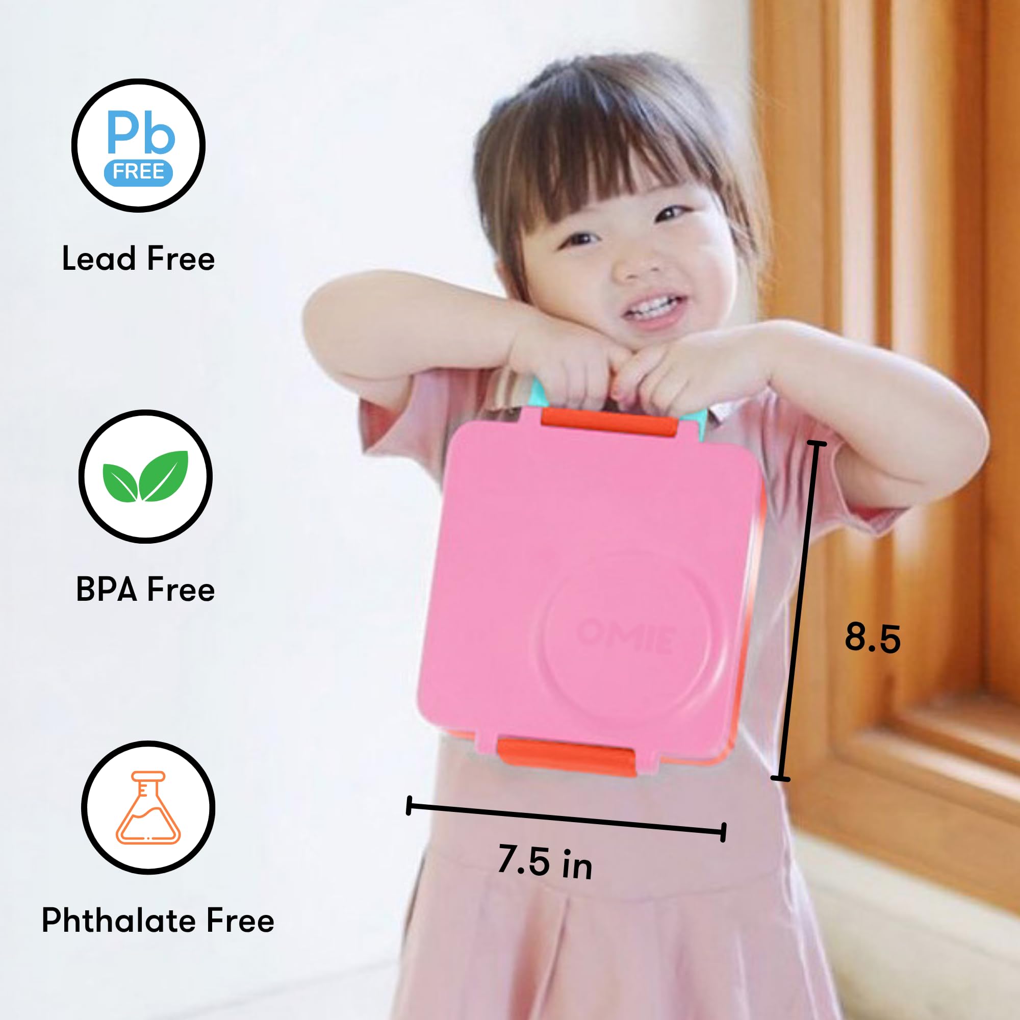 OmieBox removable seals simplify cleaning and maintenance.
