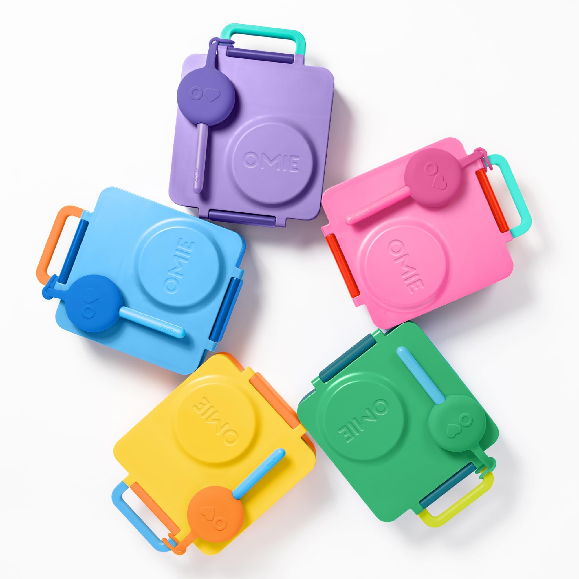 OmieBox open case in Sunrise showing compact storage