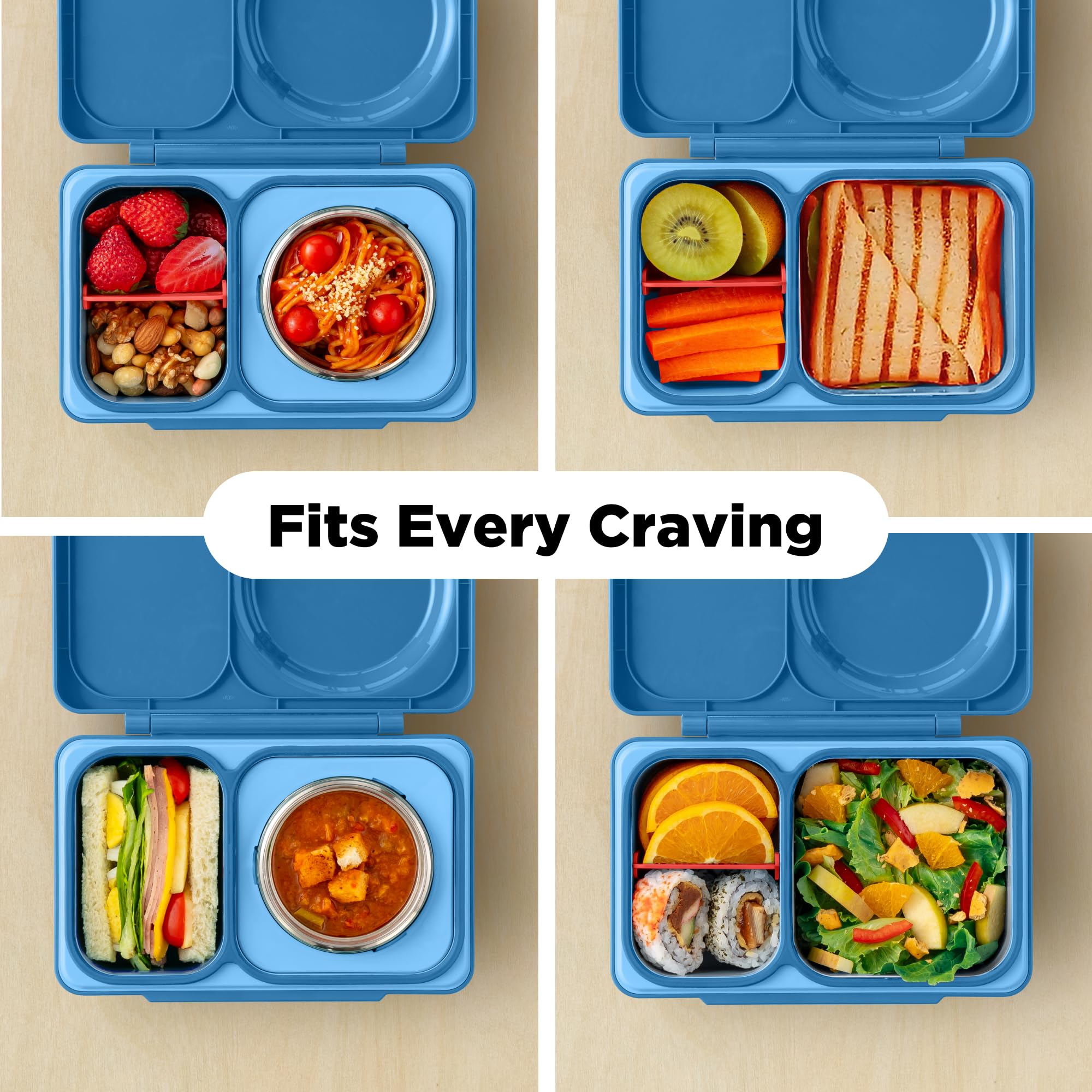 OmieBox UP supports versatile hot and cold meal options in one box.