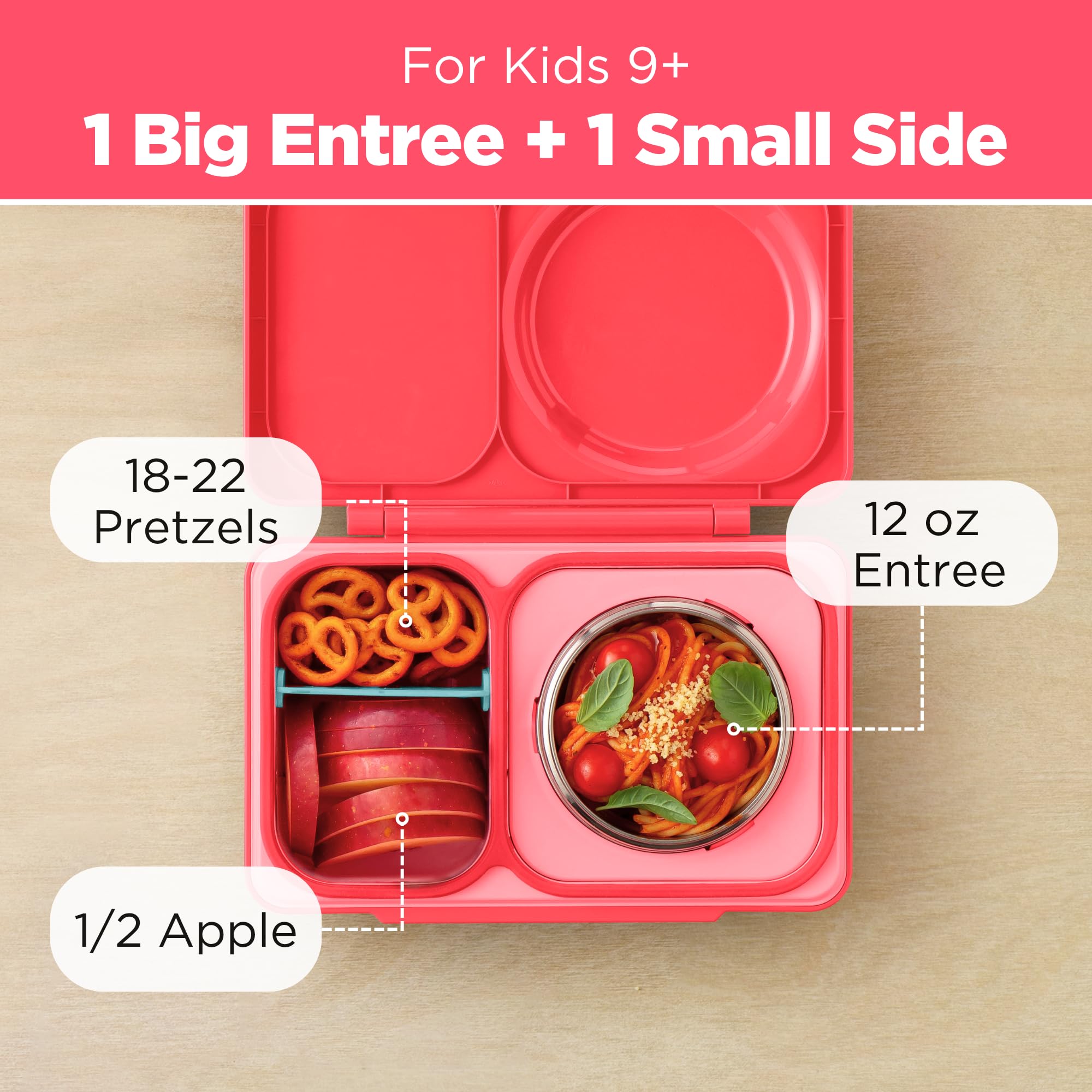 OmieBox UP hot and cold together in one compact box.