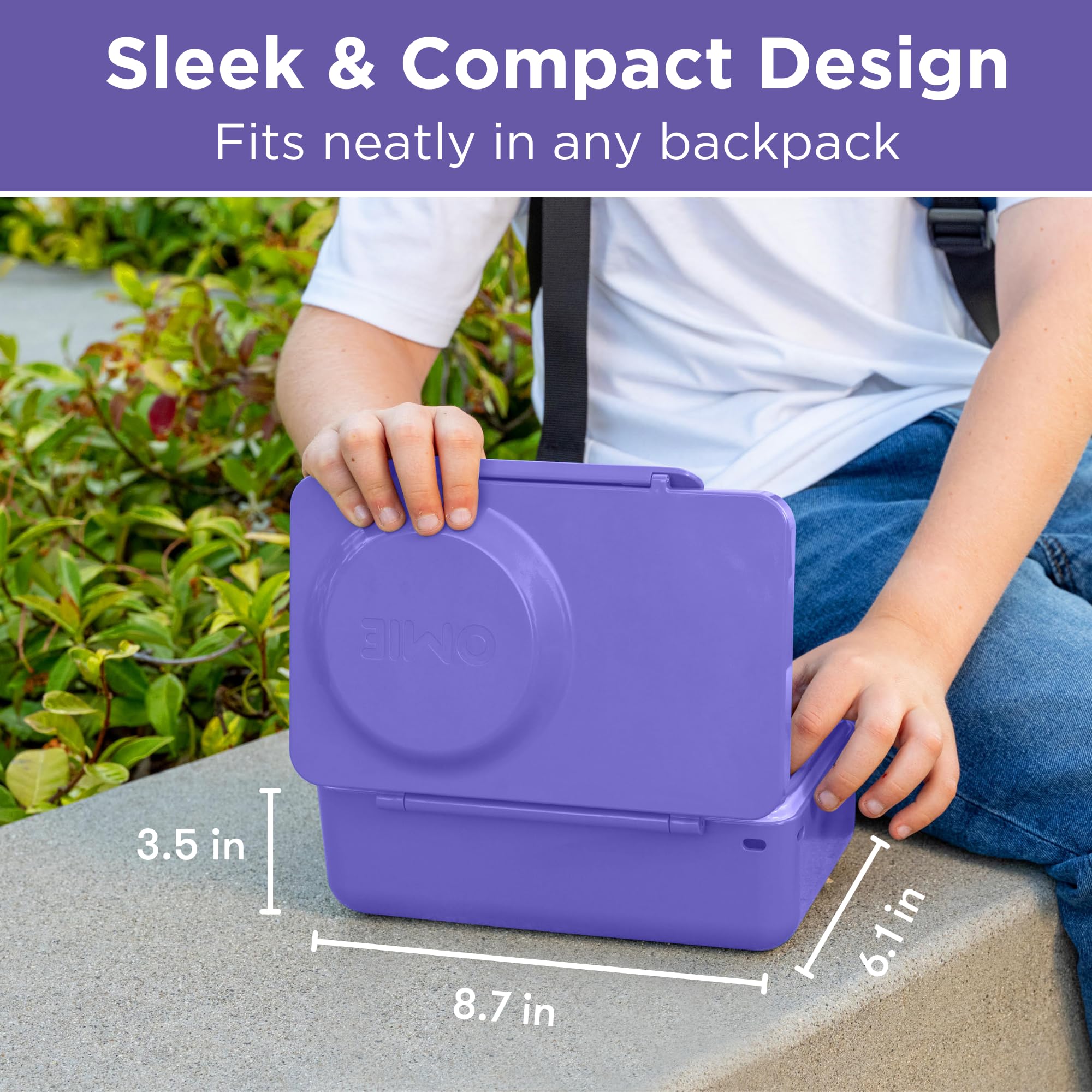 OmieBox UP new-design-colors adds kid-friendly style and independence.
