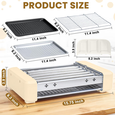OMKSIH 3in1 indoor grill enables smokeless cooking for indoor comfort.