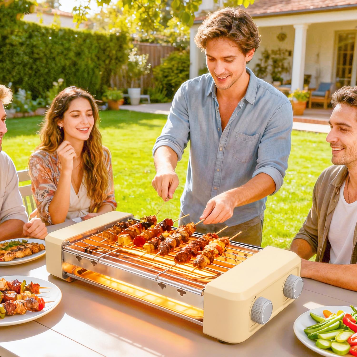 OMKSIH detachable parts are dishwasher-safe for easy maintenance.
