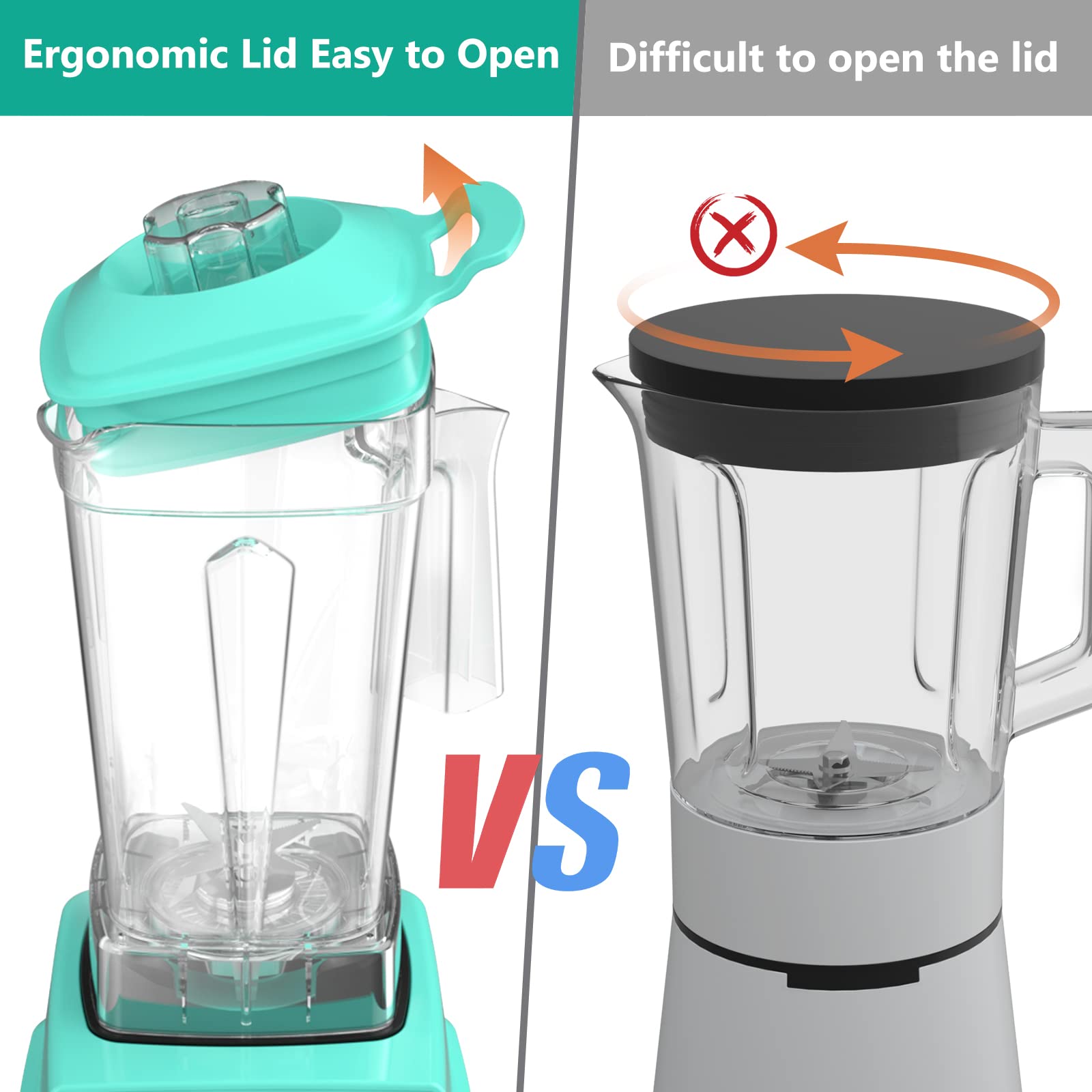 OMMO blender ice crush performance with frozen ingredients