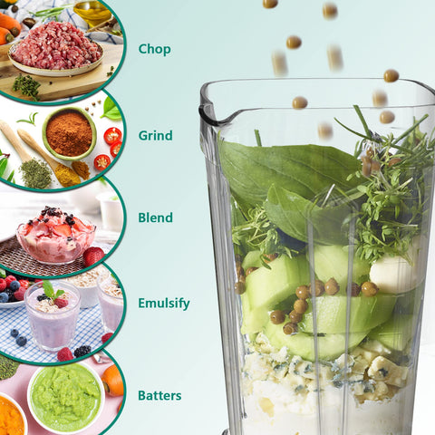 OMMO blender ideal for batch prep and family meals