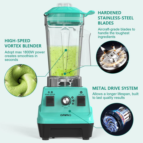 OMMO blender variable speed control for precise texture