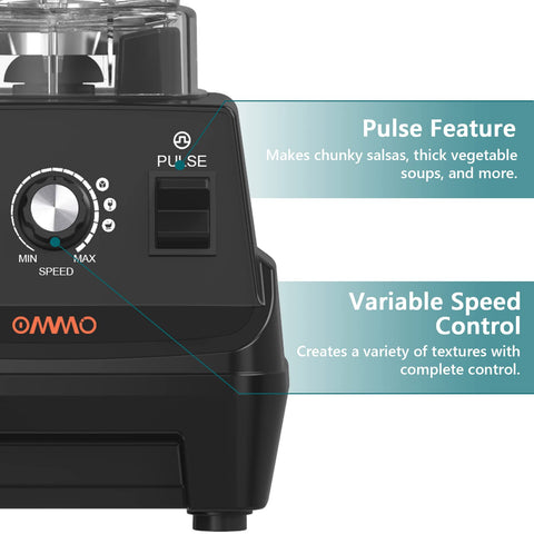 OMMO Blender variable-speed dial for textures.