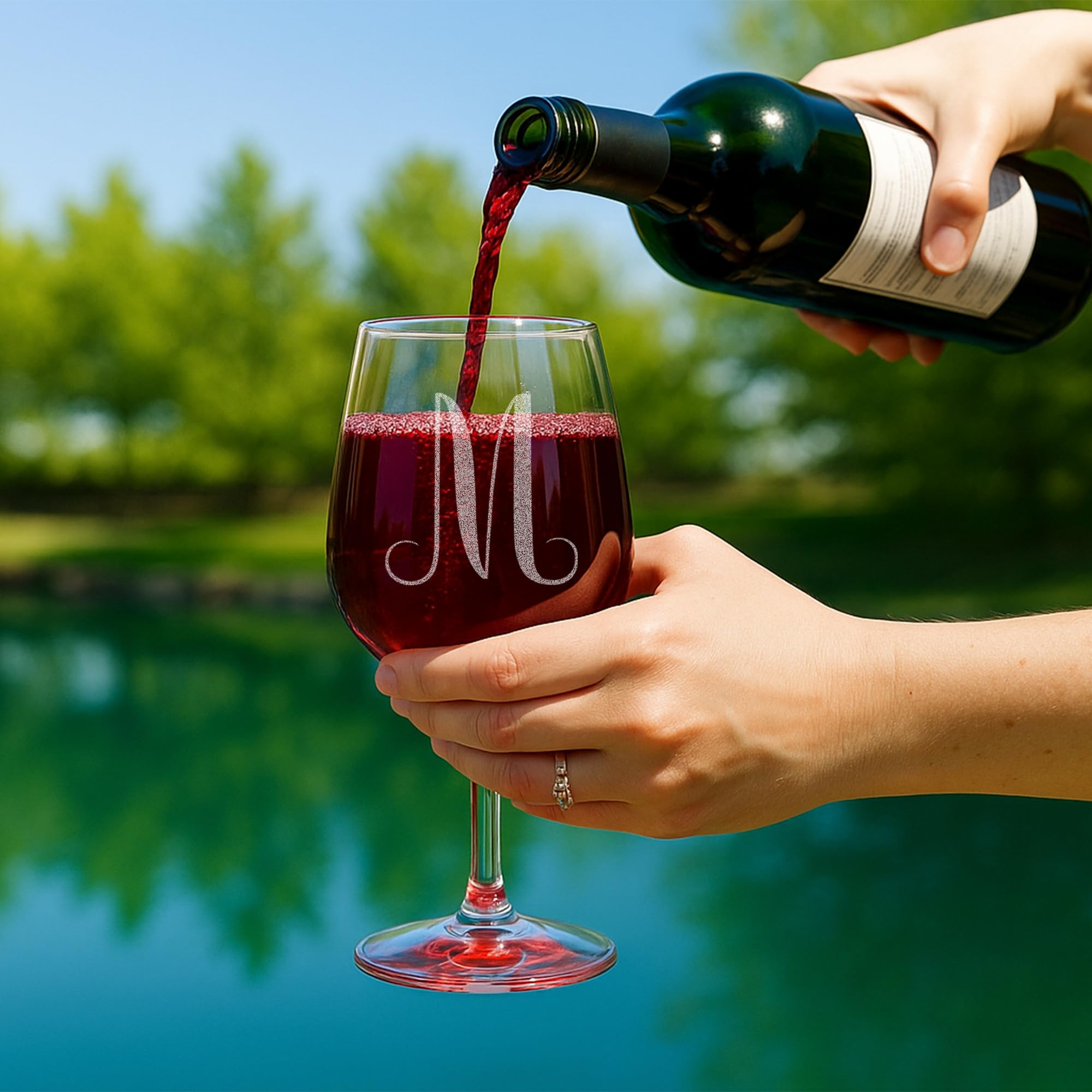On The Rox Drinks gift-ready wine glass in a stylish box; ready to give